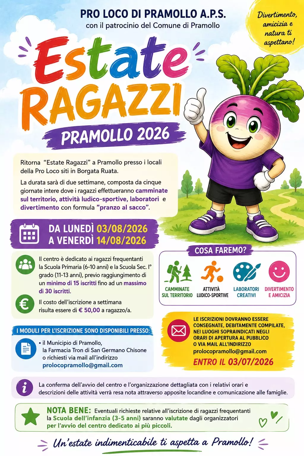 Estate Ragazzi a Pramollo