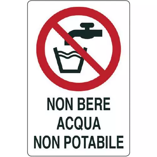 Divieto di Consumo Acqua
